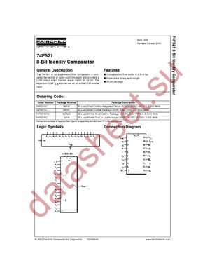 74F521SC datasheet  